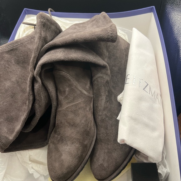 Stuart Weitzman Dark Brown Over the Knee Boots